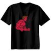 Basic Ronde Hals T-Shirt 140 gr/m2 Zwart Thumbnail