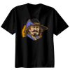 Basic Ronde Hals T-Shirt 140 gr/m2 Zwart Thumbnail