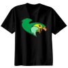 Basic Ronde Hals T-Shirt 140 gr/m2 Zwart Thumbnail