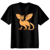 Basic Ronde Hals T-Shirt 140 gr/m2 Zwart Thumbnail