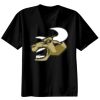 Basic Ronde Hals T-Shirt 140 gr/m2 Zwart Thumbnail