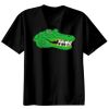 Basic Ronde Hals T-Shirt 140 gr/m2 Zwart Thumbnail