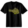 Basic Ronde Hals T-Shirt 140 gr/m2 Zwart Thumbnail