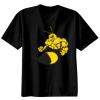 Basic Ronde Hals T-Shirt 140 gr/m2 Zwart Thumbnail