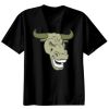 Basic Ronde Hals T-Shirt 140 gr/m2 Zwart Thumbnail