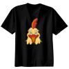 Basic Ronde Hals T-Shirt 140 gr/m2 Zwart Thumbnail
