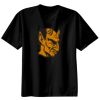Basic Ronde Hals T-Shirt 140 gr/m2 Zwart Thumbnail