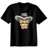 Basic Ronde Hals T-Shirt 140 gr/m2 Zwart Thumbnail