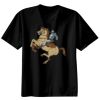Basic Ronde Hals T-Shirt 140 gr/m2 Zwart Thumbnail