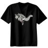 Basic Ronde Hals T-Shirt 140 gr/m2 Zwart Thumbnail