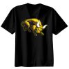Basic Ronde Hals T-Shirt 140 gr/m2 Zwart Thumbnail