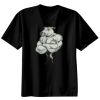 Basic Ronde Hals T-Shirt 140 gr/m2 Zwart Thumbnail