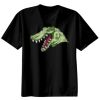 Basic Ronde Hals T-Shirt 140 gr/m2 Zwart Thumbnail