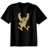 Basic Ronde Hals T-Shirt 140 gr/m2 Zwart Thumbnail