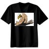 Basic Ronde Hals T-Shirt 140 gr/m2 Zwart Thumbnail