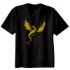 Basic Ronde Hals T-Shirt 140 gr/m2 Zwart Thumbnail