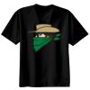Basic Ronde Hals T-Shirt 140 gr/m2 Zwart Thumbnail