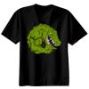 Basic Ronde Hals T-Shirt 140 gr/m2 Zwart Thumbnail