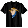 Basic Ronde Hals T-Shirt 140 gr/m2 Zwart Thumbnail