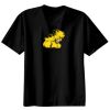 Basic Ronde Hals T-Shirt 140 gr/m2 Zwart Thumbnail