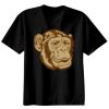 Basic Ronde Hals T-Shirt 140 gr/m2 Zwart Thumbnail