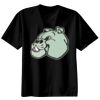 Basic Ronde Hals T-Shirt 140 gr/m2 Zwart Thumbnail