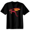 Basic Ronde Hals T-Shirt 140 gr/m2 Zwart Thumbnail