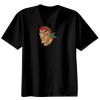 Basic Ronde Hals T-Shirt 140 gr/m2 Zwart Thumbnail