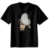 Basic Ronde Hals T-Shirt 140 gr/m2 Zwart Thumbnail