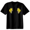 Basic Ronde Hals T-Shirt 140 gr/m2 Zwart Thumbnail