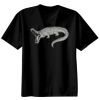 Basic Ronde Hals T-Shirt 140 gr/m2 Zwart Thumbnail