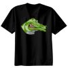 Basic Ronde Hals T-Shirt 140 gr/m2 Zwart Thumbnail
