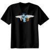 Basic Ronde Hals T-Shirt 140 gr/m2 Zwart Thumbnail