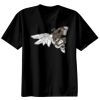 Basic Ronde Hals T-Shirt 140 gr/m2 Zwart Thumbnail