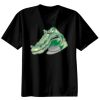Basic Ronde Hals T-Shirt 140 gr/m2 Zwart Thumbnail