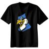 Basic Ronde Hals T-Shirt 140 gr/m2 Zwart Thumbnail