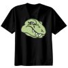Basic Ronde Hals T-Shirt 140 gr/m2 Zwart Thumbnail