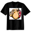 Basic Ronde Hals T-Shirt 140 gr/m2 Zwart Thumbnail