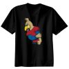 Basic Ronde Hals T-Shirt 140 gr/m2 Zwart Thumbnail