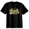 Basic Ronde Hals T-Shirt 140 gr/m2 Zwart Thumbnail