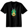 Basic Ronde Hals T-Shirt 140 gr/m2 Zwart Thumbnail