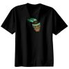 Basic Ronde Hals T-Shirt 140 gr/m2 Zwart Thumbnail