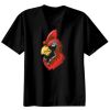 Basic Ronde Hals T-Shirt 140 gr/m2 Zwart Thumbnail