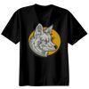 Basic Ronde Hals T-Shirt 140 gr/m2 Zwart Thumbnail