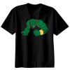 Basic Ronde Hals T-Shirt 140 gr/m2 Zwart Thumbnail
