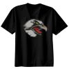 Basic Ronde Hals T-Shirt 140 gr/m2 Zwart Thumbnail