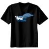 Basic Ronde Hals T-Shirt 140 gr/m2 Zwart Thumbnail