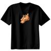 Basic Ronde Hals T-Shirt 140 gr/m2 Zwart Thumbnail