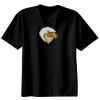 Basic Ronde Hals T-Shirt 140 gr/m2 Zwart Thumbnail