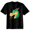 Basic Ronde Hals T-Shirt 140 gr/m2 Zwart Thumbnail